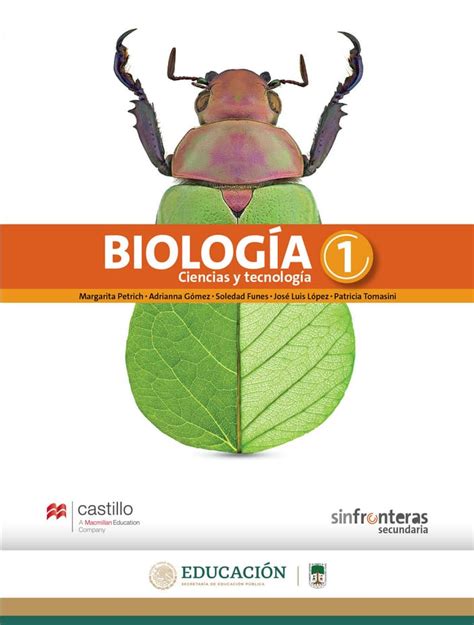 Biología 1 Ciencias Y Tecnología Primer Grado Secundaria Libros