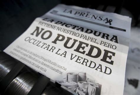 Prensa De Nicaragua Cumple 97 Años En La Situación Más Dura De Su Historia