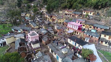 My Village In Uttarakhand Drone Shots Tehri Garhwal YouTube