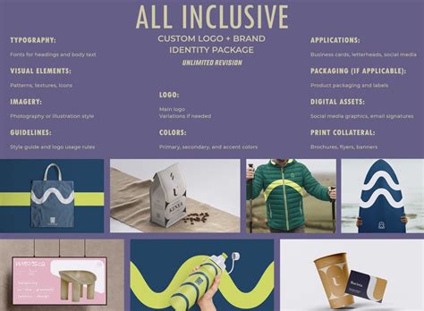 full logo brand identity package custom logo design branding kit