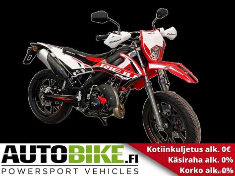 Rieju MRT 50 MOTARD RACING WHITE SPECIAL MY23 AutoBike Koeajopäivien