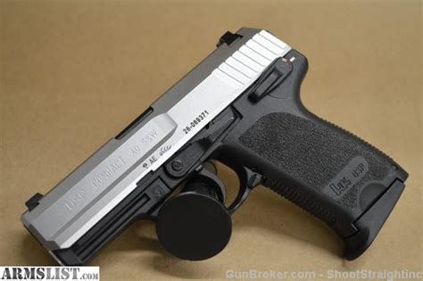 ARMSLIST For Sale HK Compact USP 40 Stainless Slide