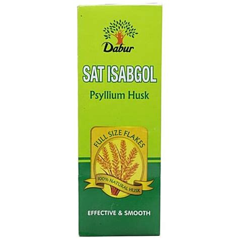 Buy Dabur Sat Isabgol Effective Relief From Constipation 200 Gm Online