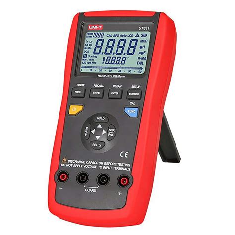 UNI T UT611 LCR Meter 6000 Display Counts W Inductance Frequency Test