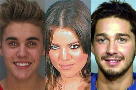 Celebrity Mugshots