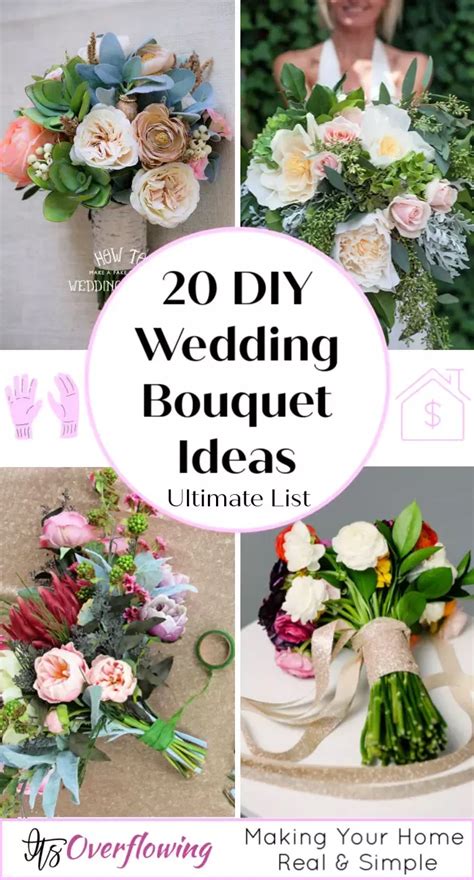 DIY Wedding Bouquet Ideas