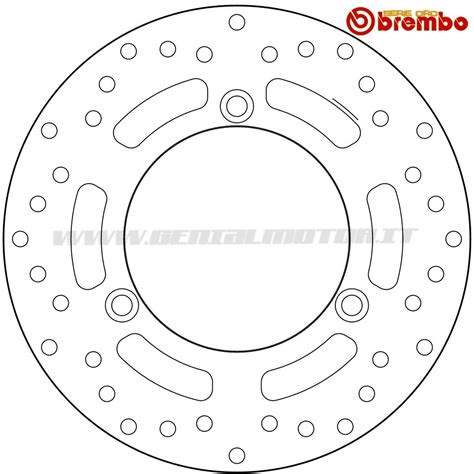 Brake Disc Fixed Brembo Serie Oro Front Suzuki Burgman Abs 200 2014