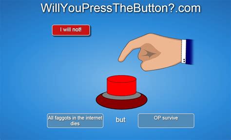 clever user | Will You Press The Button? | Know Your Meme