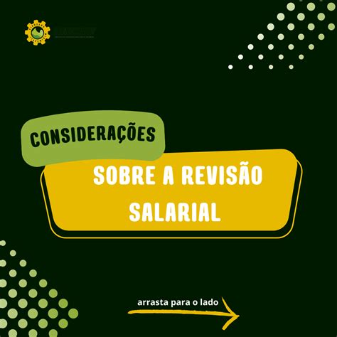 CONSIDERAÇÕES SOBRE A REVISÃO SALARIAL Sindserv