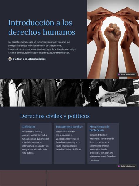 Introduccion A Los Derechos Humanos Pdf Derechos Humanos Derechos