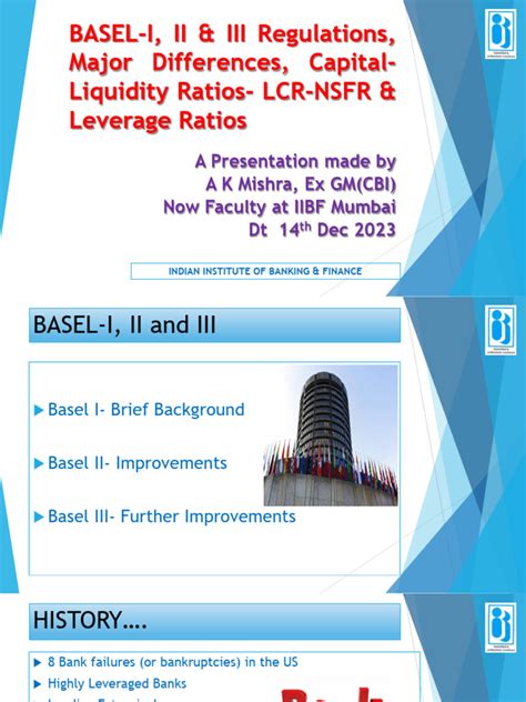 1.overview of Basel-I, II III Guidelines | PDF | Financial Risk | Basel Iii