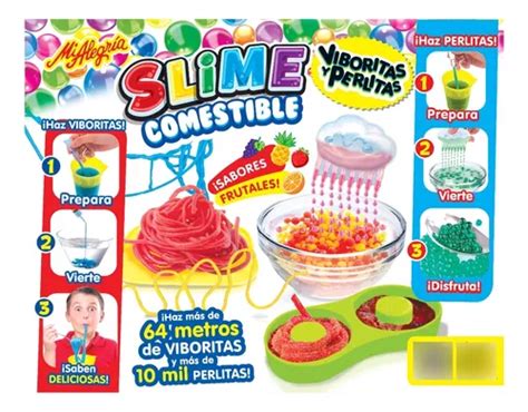 F Brica De Slime Comestible Viboritas Y Perlitas Mi Alegria