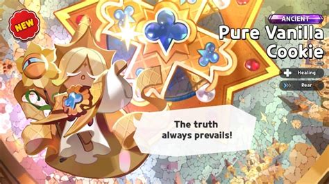 Cookie Run Kingdom Pure Vanilla Cookie Toppings