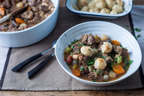 beef stew with dumplings