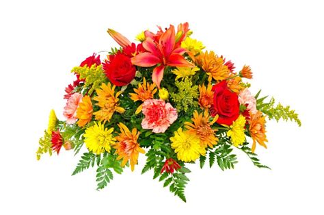 Colorful Flower Bouquet Arrangement Centerpiece Stock Photo - Image of glass, carnation: 25457652