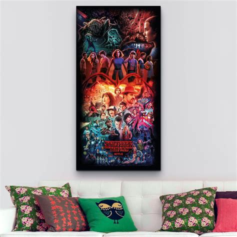 Stranger Things Full Poster Cm X Cm Cuadros Decorativos