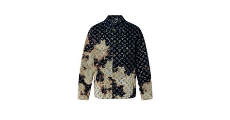 Куртка из денима с узором Monogram - Одежда | LOUIS VUITTON