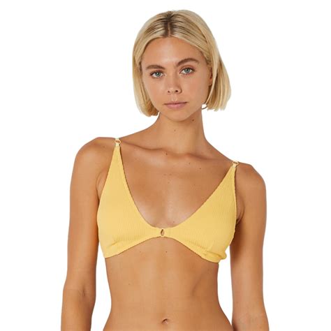 Bikini Rip Curl Sun Club Texture Bralette Amarillo La Isla RACKS LTDA