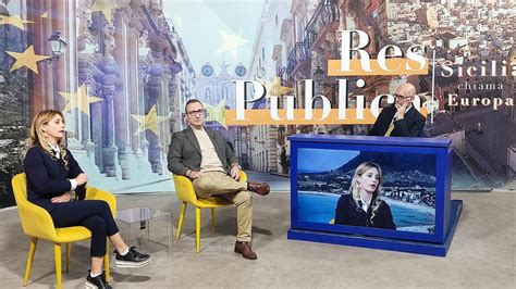 Res Publica Con Andrea Vassallo E Anna Lisa Sugamiele Youtube