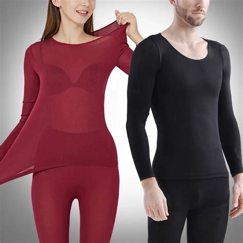 Thermal Underwear For Women Sexy Warm Long For Women Seamless Winter Thermal Underwear Set Warm