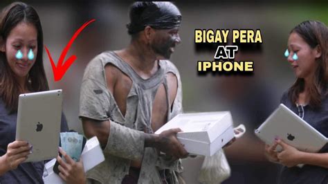 Bigay Iphone Ipod At Social Experiment Umiyak Si Ate Sa