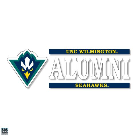 Uncw Alumni Decal Ultimate Sports Apparel