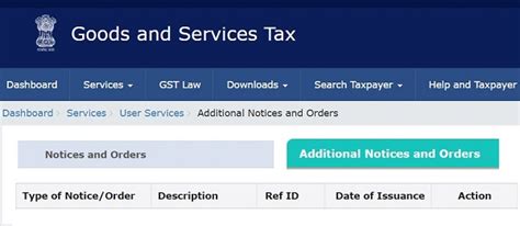 Gst Portal Integrates Notices And Additional Notices In A Single Window