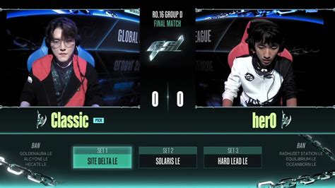 2023 GSL S3 Ro 16 Group D Match5 HerO Vs Classic YouTube