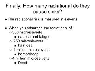 Nuclear radiation effects | PPT