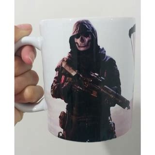 CANECA CERÂMICA CALL OF DUTY WARZONE PERSONALIZADA PORCELANA 325ml