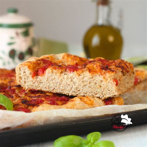 FOCACCIA INTEGRALE AL POMODORO BIMBY