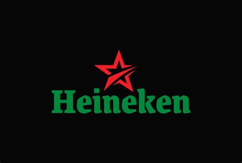 Heineken logo redesign by Levi van Meelen on Dribbble