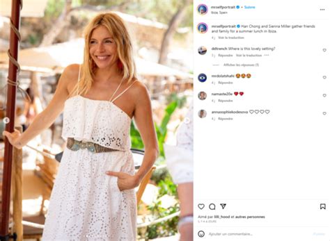 Sienna Miller 41 ans est enceinte de son deuxième enfant et affiche