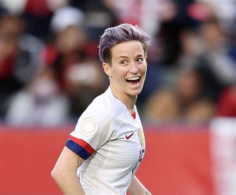 Megan Rapinoe 15 Of The USWNT Celebrates After Scoring The 3rd Goal