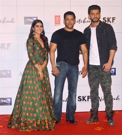 In Pics Salman Khan Launches Notebook Trailer With Pranutan Bahl And