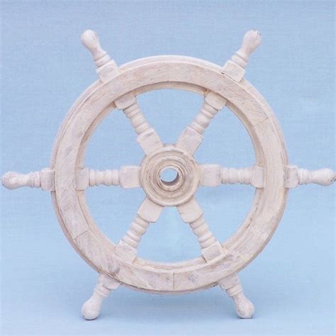 Pirate Ship Wheel Ornamental Wood Wood Anchor Farmhouse Beach Wheel