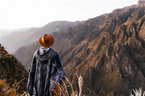 Man By Himself In The Mountains Of The Andes By Stocksy Contributor