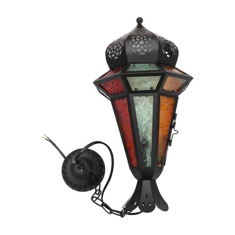 Żelazna sufitowa lampa wisząca retro wystrój świat 12937122278