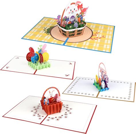 CUTPOPUP Happy Easter with Funny Bunny - 3D Card, Easter Card, Easter