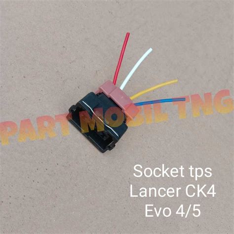 Jual Socket Soket Socet Sensor Tps Mitsubishi Lancer Evo Ck Lancer