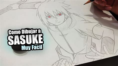 Dibujando A Sasuke Paso A Paso IMAGESEE