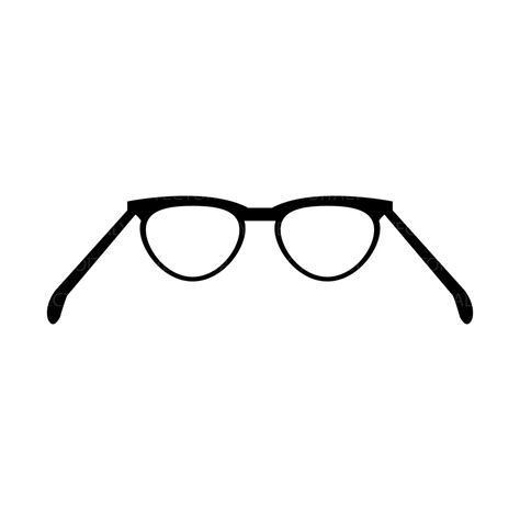 Glasses Svg File Nerd Glasses Svg Black Glasses Etsy