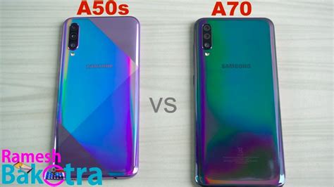 Samsung Galaxy A50s Vs Galaxy A70 Speedtest And Camera Comparison Youtube