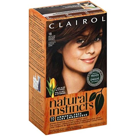 Clairol Natural Instincts 5g Pecan Medium Golden Brown 1 Kit Pack Of 6 Check Out The Image