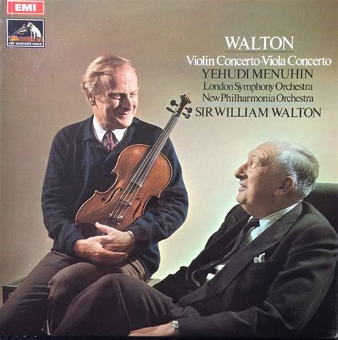 Walton Yehudi Menuhin London Symphony Orchestra New Philharmonia