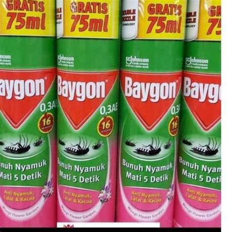 Jual BAYGON SEMPROT NYAMUK 600 75 Ml Shopee Indonesia