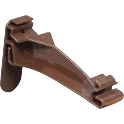 Amerimax In Traditional K Style Brown Vinyl Hidden Gutter Hanger