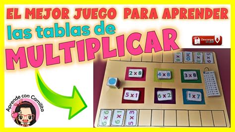 El Mejor Juego De Mesa Para Aprender Las Tablas De Multiplicarmi Tablero De La MultiplicaciÓn