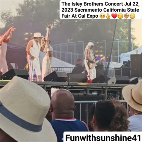 The Isley Brothers Concert Jul 22 2023 Sacramento California State