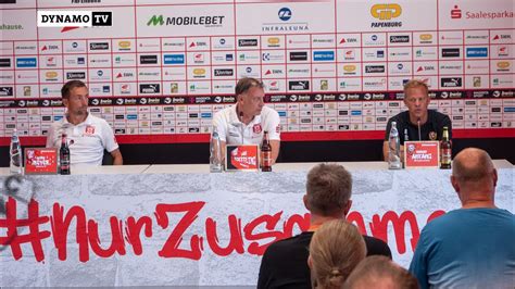 2 Spieltag HFC SGD Pressekonferenz Nach Dem Spiel YouTube